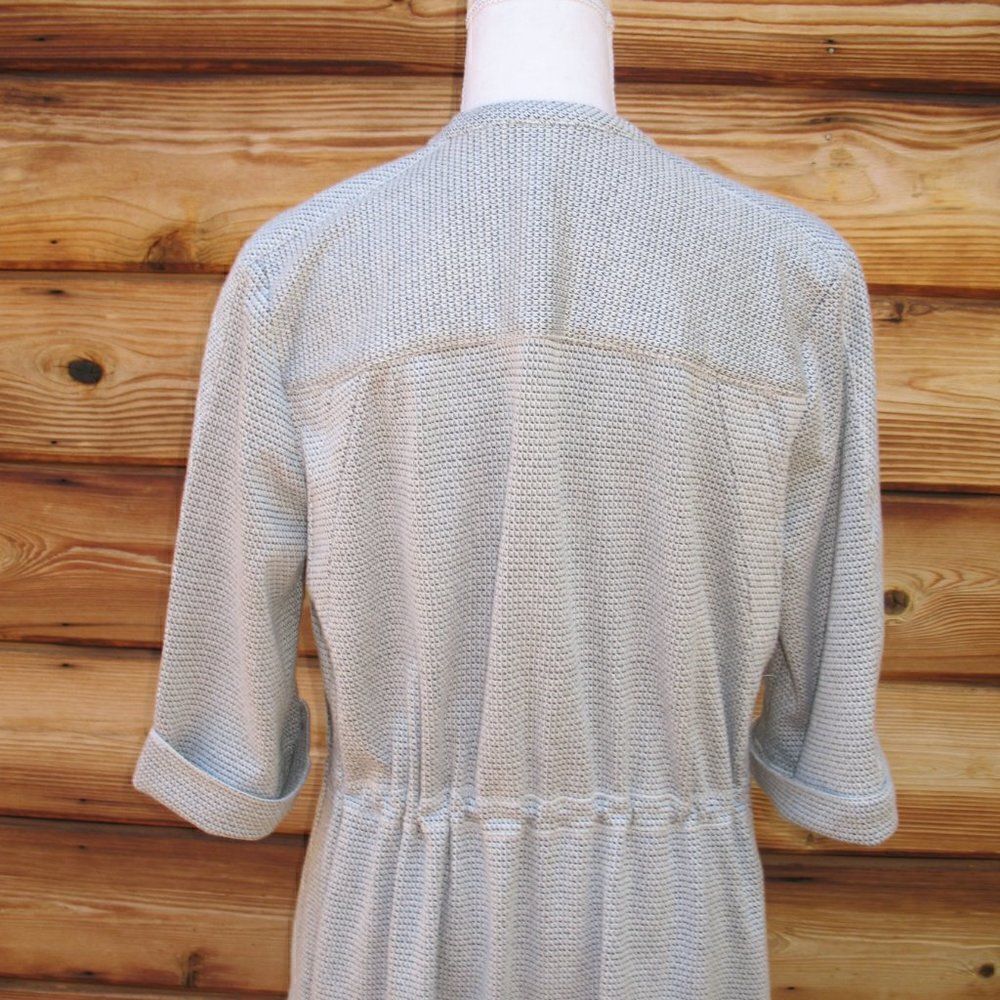 Thick Knit Full Zip Front Dress - Picture 7 of 10